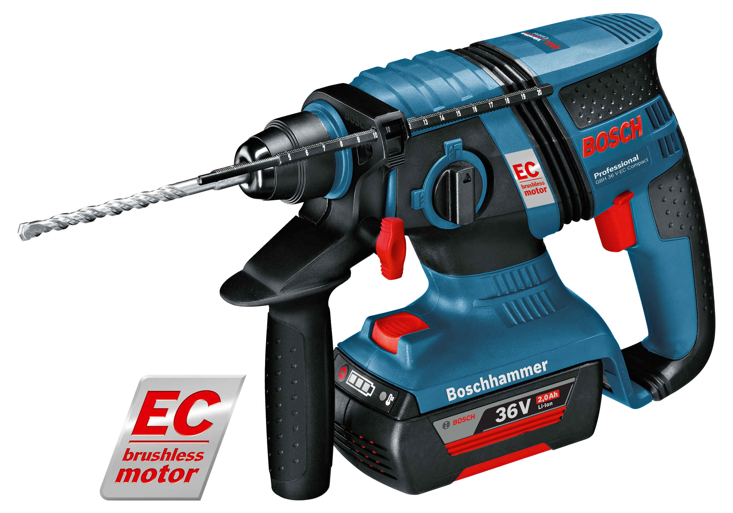 Bosch GBH36VEC SDS+ Hammer Drill 36V