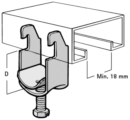 Walraven EM55551828 GCCA28 Clamp24-28x18