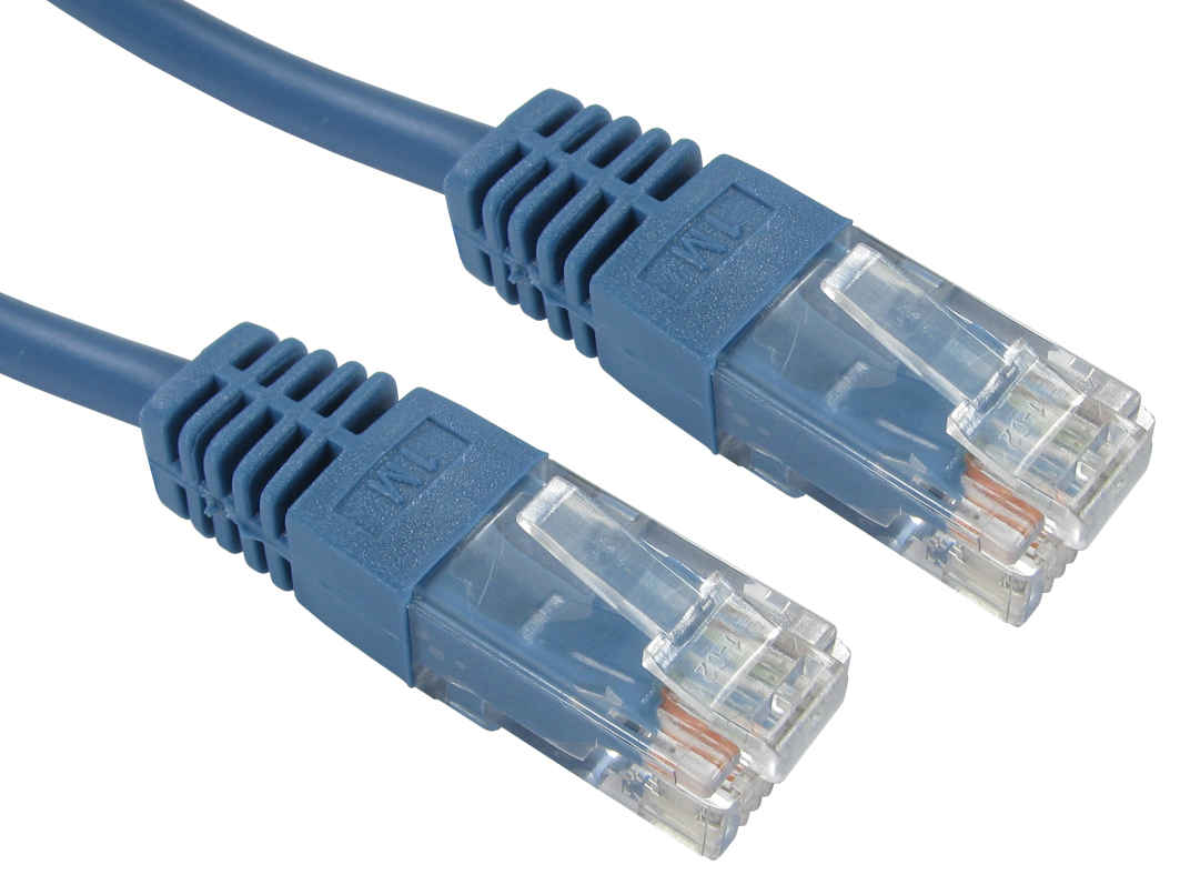 URT-602 Cat5e Patch Lead 2m Blu