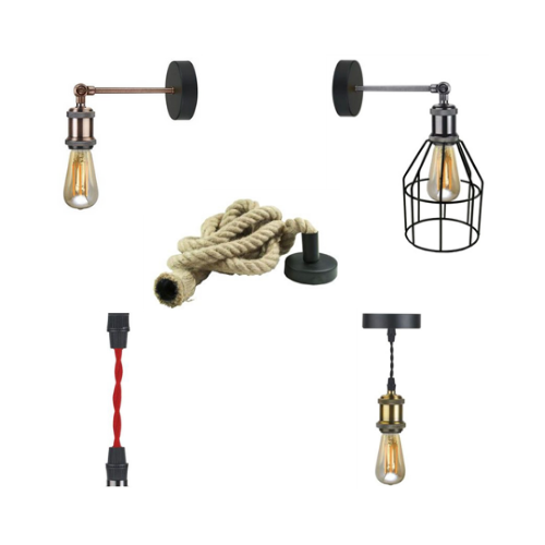 Vintage Pendants/Wall Lights